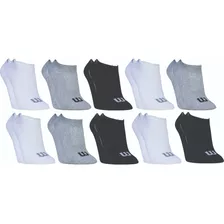 Meias Wilson 10 Pares Invisível Masculina