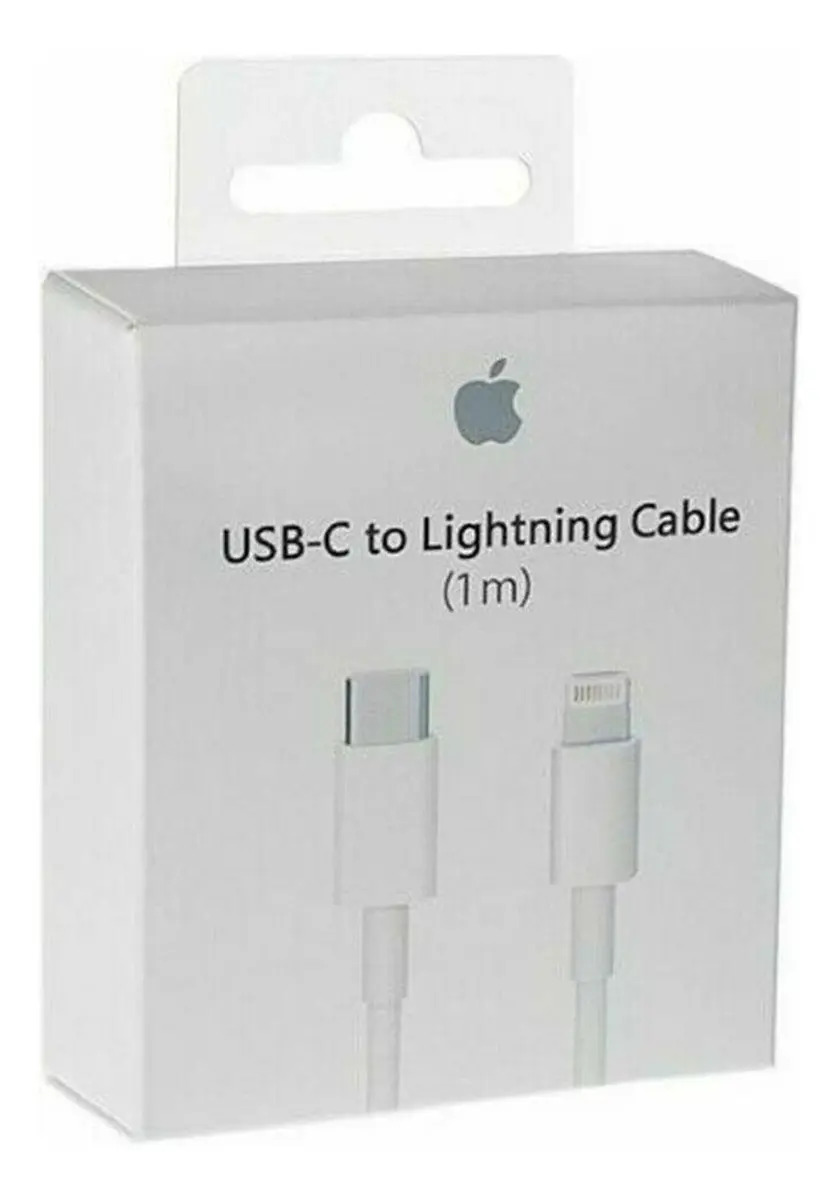 Cable Usb C A Lightning De Apple (2 M), Color Blanco