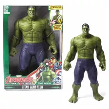 Boneco Hulk Articulado 30 Cm Com Luz E Som Promoção
