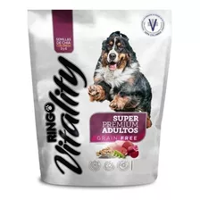 Alimento Ringo Vitality Super Premium Grain Free Para Perro Adulto Sabor Mix En Bolsa De 20kg