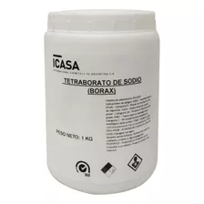 Bórax - Tetraborato De Sodio - Premium Para Slime 1 Kg Icasa