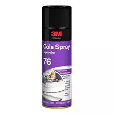 Adesivo Cola Spray 76 3m Tapeceiro Carpete Couro Tecido 330g