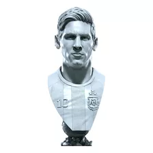 Busto Figura Lionel Messi Sin Barba Impreso En 3d - Detta3d