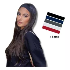 Bandanas Hair Band De Moda - Pack De 5 Und