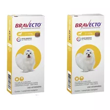 02 Bravecto Cães De 2 A 4,5kg antipulgas - Imediato