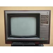 Rara Tv Sony Trinitron Kv-1543r Colorida Funciona Parcialmen