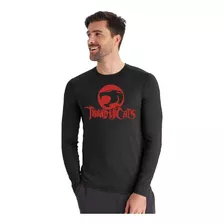 Polera Manga Larga Para Hombre Thundercats Nombre