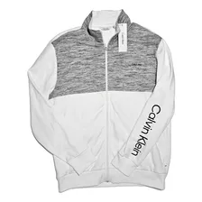 Sudadera Con Cuello Alto Calvin Klein Nueva Original Blanca