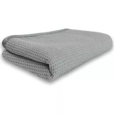 Simple Houseware Waffle Weave Grey Matter - Toalla De Secad.