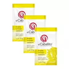 El Caballito Pintura Colorante 16g. Varios Colores. Pack 3