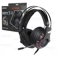 Fone De Ouvido Over-ear Gamer Shinka Sh-fo-q10 Com Luz Led