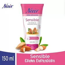  Nair Crema Depilatoria Sensible Aceite De Almendras 150ml