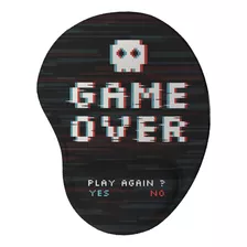 Mouse Pad Ergonômico Game Over Presente Criativo Geek