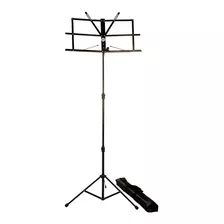 Estante Partitura Suporte Pedestal Cavalete C/ Bag