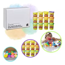 Conjunto Massinha Play-doh Com 12 Potes Grandes - Hasbro