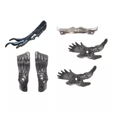 Kit Eagle Aguia Acessorios Para Motos Custom 5 Pcs