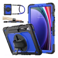 Seymac Funda Para Galaxy Tab S9 Fe 10.9 S9 11 2023 Con Corre