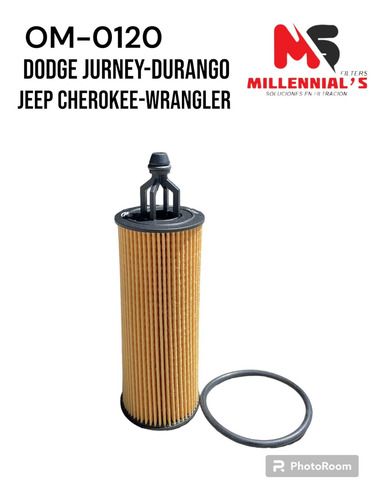 Filtro De Aceite  Dodge Journey 3.6/ Durango - Jeep Wrangler Foto 2