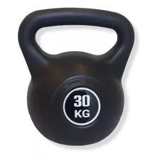 Pesa Rusa Kettlebell De Cemento Recubierta En Pvc De 30 Kgs.