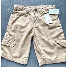 Bermudas Cheeky Talle 10 Beige 4 Bolsillos, 