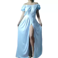 Vestido De Graduación Azul Cielo 