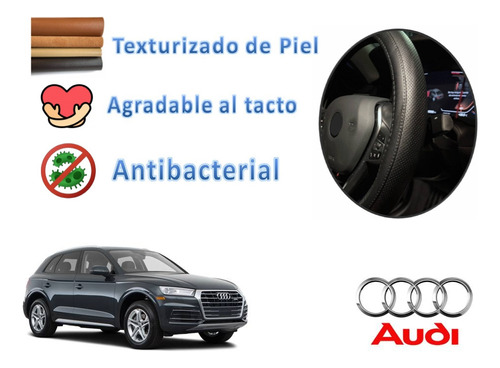 Tapetes 3d Logo Audi + Cubre Volante Q5 2018 A 2022 2023 Foto 6
