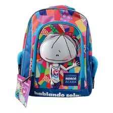 Mochila De Hablando Sola, Diseño De Parches De Colores