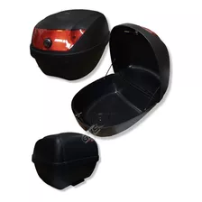 Caja Portaequipaje Moto Y Motonetas Reflejante 28 Litros 