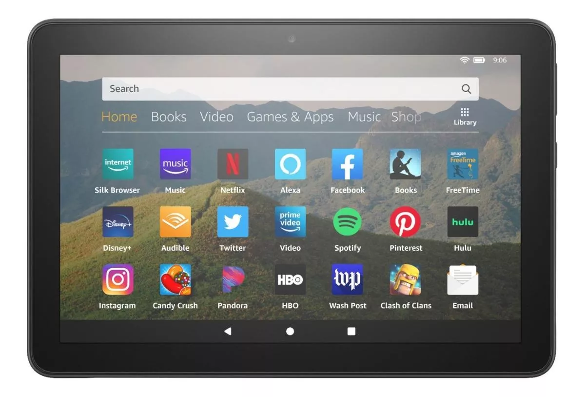 Tablet  Amazon Fire Hd 8 2020 Kfonwi 8  32gb Black E 2gb De Memória Ram