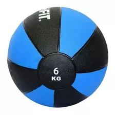 Balón Medicinal De Rebote 6kg Azul Gym