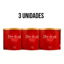 Kit 3 Sal Para Cozinha Flor Cimsal 350g Lata + Envio Rápido