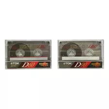 Pack 11 Cassettes Tdk D (60 & 90 Minutos) High Output