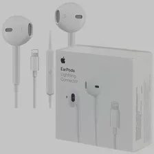 Fone De Ouvido Earpods Conecto Lightning Apple Original Novo
