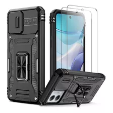 Funda Protector De Cámara Para Moto G53 E13 G13 G42 + 2 Mica