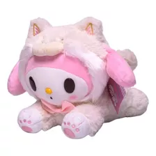 Lindo Peluche My Melody Gatita 23 Cm Sanrio Hello Kitty Kawa