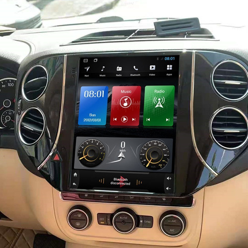 Tesla Vw Tiguan 09-17 Android Gps Radio Bluetooth Touch Usb Foto 6