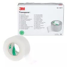 Venda 3m Transpore 1527-1 Blanco Transparente 2,5cmx10m 1rol