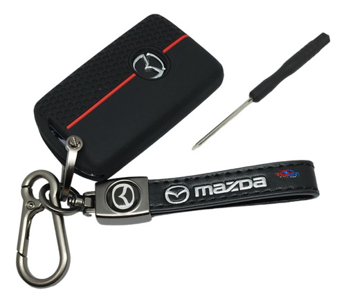 Funda Llave Mazda 3 5 Cx3 Cx5 Cx30 2019 2020 A 2023 +correa Foto 4