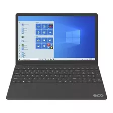 Notebook Evoo Ultra Thin Evc156-1bk Black 15.6 , Intel Core I7 6660u 8gb De Ram 256gb Ssd, Intel Iris Graphics 540 1920x1080px Windows 10 Home