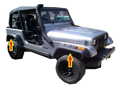 Jeep Cj 5 Cj 6 Cj7 Willys Ampliaciones  Wrangler Burbujas Foto 2