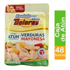 Caja De Atún Dolores Con Verduras Y Mayonesa En Agua 110 Gr