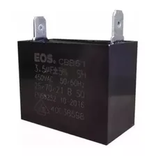 Capacitor 3,5uf X 450vac +- 5% Cbb61 Para Ar Condicionado.