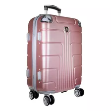 Maleta Jony Abs003 34.5cm De Ancho X 52.5cm De Alto X 20cm De Profundidad Color Rosa