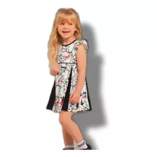 Roupa Infantil Menina Vestido Feminino Fashion Menina Marlan