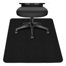 Tapete Antideslizante Para Silla De Oficina Descansa Segurid Color Negro Diseño De La Tela Antiderrapante