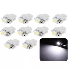 Kit 30 Lâmpadas T5 B8.5 Led Automotivo 12v Painel Carro Moto