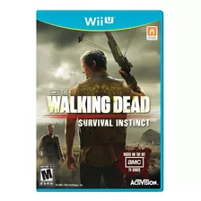 The Walking Dead Survival Instinct Wii U Mídia Física