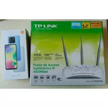 Combo: Xiaomi Redmi 10a 32gb + Tp-link Blanco 