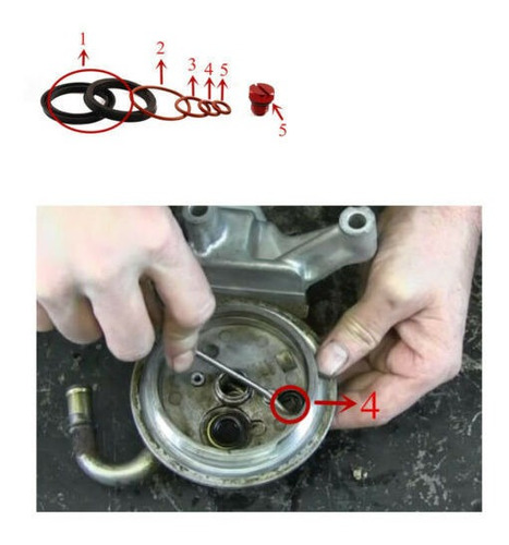 For Duramax Fuel Filter Head Rebuild Seal Kit With O-rin Saw Foto 10
