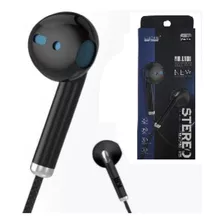 Fone De Ouvido P2 Estéreo Com Microfone Para Android iPhone Cor Preto Cor Da Luz Preto